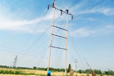 夏津供電公司開(kāi)展110千伏運(yùn)河線大檢修