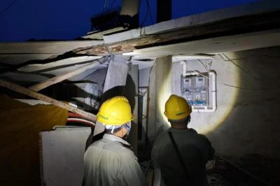 燕嶺供電所對疑似竊電用戶突擊檢查，共查獲竊電3處