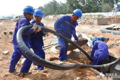 供電公司：檢查供電線路、農(nóng)網(wǎng)改造、現(xiàn)場敷設(shè)電纜