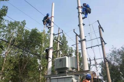 50千伏安變壓器更換為400千伏安變壓器，保障居民清涼度夏