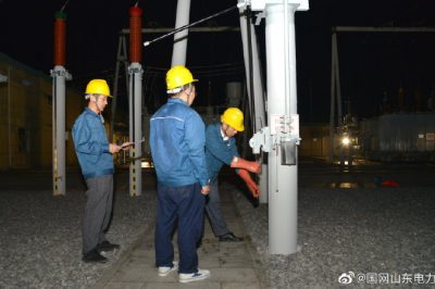 110千伏仲宮變電站強(qiáng)化設(shè)備的夜巡、特巡、節(jié)點(diǎn)測溫和隱患排查
