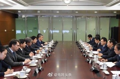 國家電網(wǎng)董事長會(huì)見桑坦德集團(tuán)首席執(zhí)行官：進(jìn)一步深化合作 服務(wù)“一帶一路”建設(shè)