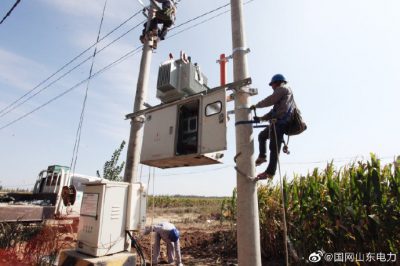 楊廟臺區(qū)機(jī)井灌溉用電線路進(jìn)行改造