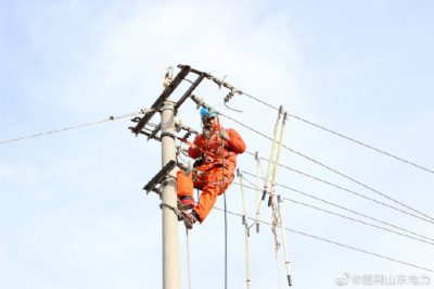 10千伏華騰線進行升級改造工作