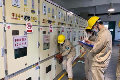 興園110千伏變電站現場檢查人員到崗到位情況