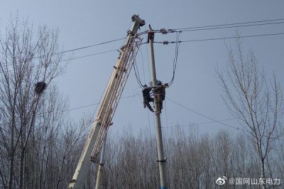 陽春三月檢修忙 拆舊換新強電網