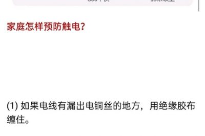 人為什么會(huì)觸電？這個(gè)常識(shí)你一定要get！