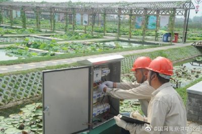 國網(wǎng)南京市江北新區(qū)供電公司安裝變壓器、環(huán)網(wǎng)柜、配電箱等配電設(shè)備