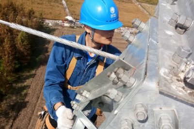 對新架110千伏明九線線路進(jìn)行驗(yàn)收