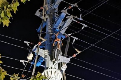 對城區(qū)內10千伏豪邦線進行線路改造