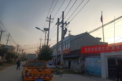線路搭頭松動，快捷服務(wù)保運行