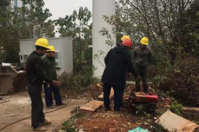 對10千伏堰洣線農(nóng)網(wǎng)改造工程現(xiàn)場安全進(jìn)行稽查