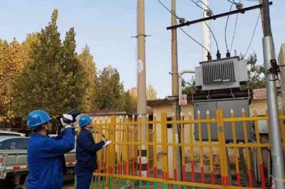 對(duì)煤改電線路進(jìn)行特巡、測(cè)溫